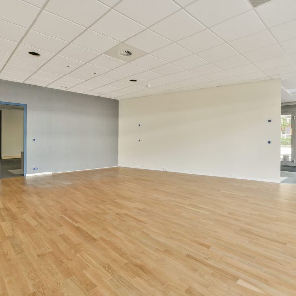 A cozy and spacious empty room in a luxury house